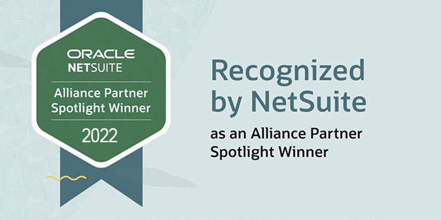 2022 NetSuite Spotlight Award Winner
